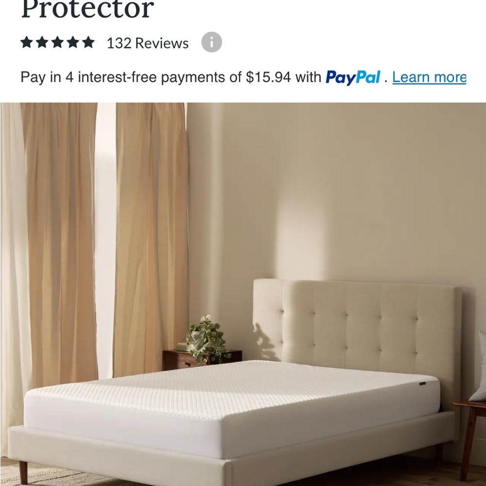 Silk & Snow King Size Mattress Protector
